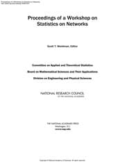 Tapa de Proceedings of a Workshop on Statistics on Networks