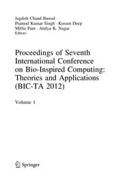Tapa de Proceedings of Seventh International Conference on Bio-Inspired Computing: Theories and Applications (BIC-TA 2012)