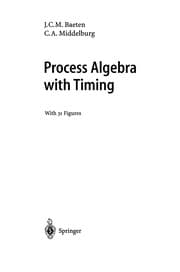 Tapa de Process Algebra with Timing
