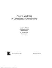 Tapa de Process modeling in composites manufacturing