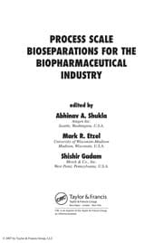 Tapa de Process scale bioseparations for the biopharmaceutical industry