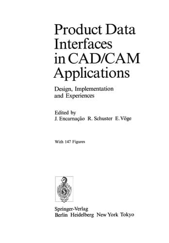 Tapa de Product Data Interfaces in CAD/CAM Applications