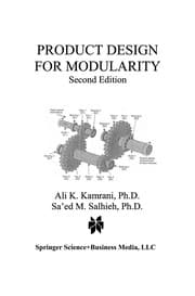 Tapa de Product Design for Modularity