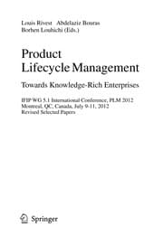 Tapa de Product Lifecycle Management. Towards Knowledge-Rich Enterprises