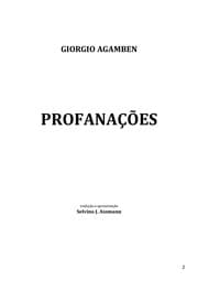 Tapa de Profanações
