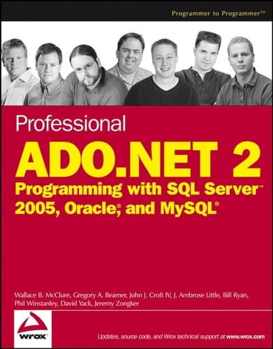Tapa de Professional ADO.NET 2