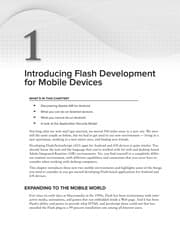 Tapa de Professional Flash Mobile Development