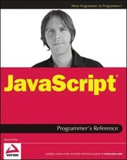 Tapa de JavaScript® programmer's reference