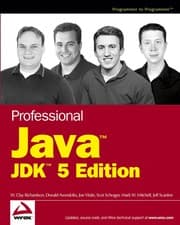 Tapa de Professional Java, JDK