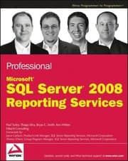Tapa de Professional Microsoft SQL server 2008 reporting services