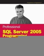 Tapa de Professional SQL server 2005 programming