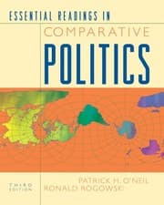 Tapa de Essential readings in comparative politics