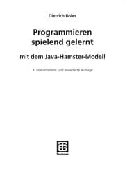 Tapa de Programmieren spielend gelernt mit dem Java-Hamster-Modell