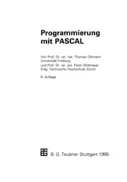 Tapa de Programmierung mit PASCAL