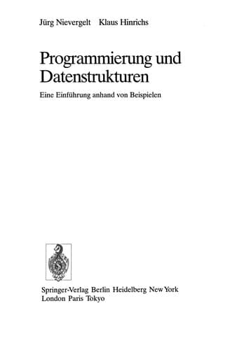 Tapa de Programmierung und Datenstrukturen
