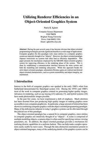 Tapa de Programming Paradigms in Graphics