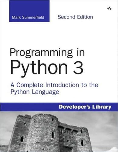 Tapa de Programming in Python 3