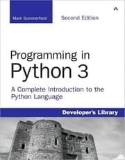 Tapa de Programming in Python 3