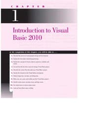 Tapa de Programming in Visual Basic 2010