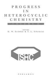Tapa de A critical review of the 2001 literature preceded by two chapters on current hetercyclic topics