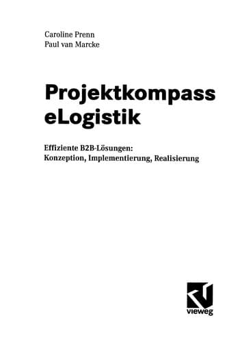 Tapa de Projektkompass eLogistik