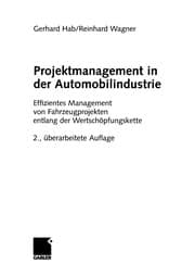 Tapa de Projektmanagement in der Automobilindustrie