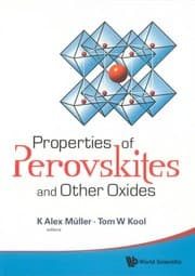 Tapa de Properties of perovskites and other oxides