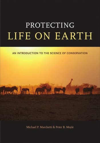 Tapa de Protecting life on Earth