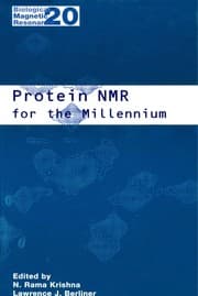 Tapa de Protein NMR for the millennium