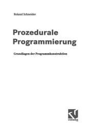 Tapa de Prozedurale Programmierung