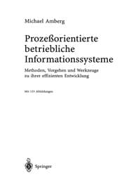 Tapa de Prozeßorientierte betriebliche Informationssysteme