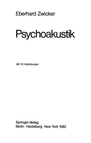 Tapa de Psychoakustik