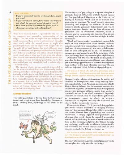 Tapa de Psychology