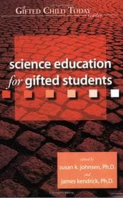 Tapa de Science education for gifted students