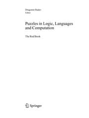 Tapa de Puzzles in Logic, Languages and Computation