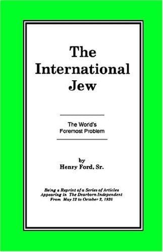 Tapa de The International Jew