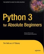 Tapa de Python 3 for absolute beginners