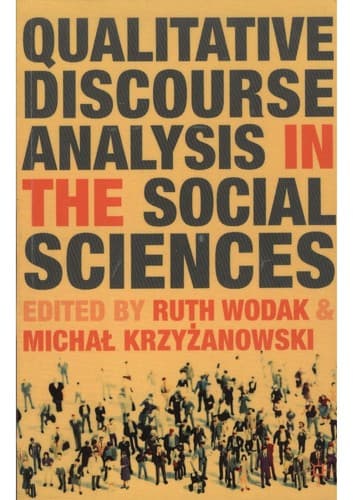 Tapa de Qualitative discourse analysis in the social sciences