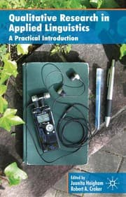 Tapa de Qualitative research in applied linguistics