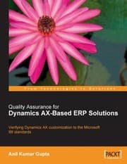 Tapa de Quality assurance for Dynamics AX-based ERP solutions