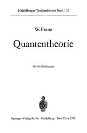 Tapa de Quantentheorie