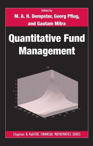 Tapa de Quantitative fund management