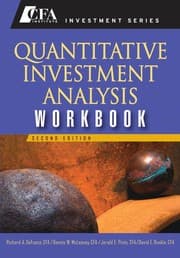Tapa de Quantitative investment analysis