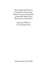 Tapa de Quantitative Models of Learning Organizations