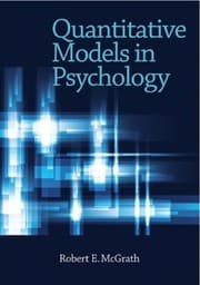 Tapa de Quantitative models in psychology