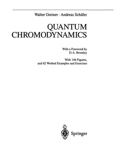 Tapa de Quantum Chromodynamics