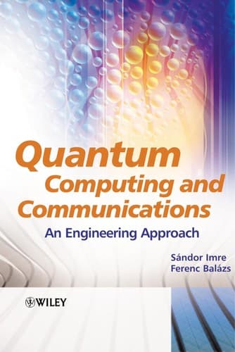 Tapa de Quantum computing and communications