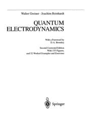 Tapa de Quantum Electrodynamics