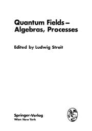 Tapa de Quantum Fields -- Algebras, Processes
