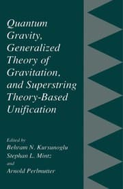 Tapa de Quantum gravity, generalized theory of gravitation, and superstring theory-based unification